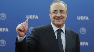 Florentino Pérez, presidente del Real Madrid