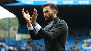 Carlos Corberán, entrenador del Valencia