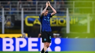 Alessandro Bastoni durante un partido del Inter de Milán