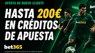 Bet365 dobla su bono de bienvenida: hasta 200€ en créditos de apuesta para nuevos usuarios en España