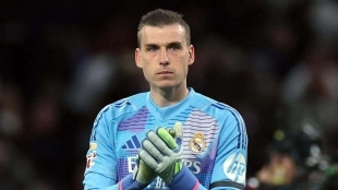 Real Madrid opens the door to Lunin