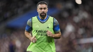 El Real Madrid tiene 5 laterales para sustituir a Carvajal