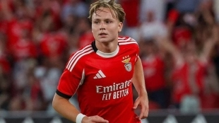 Andreas Schjelderup, en la mira del Atlético de Madrid