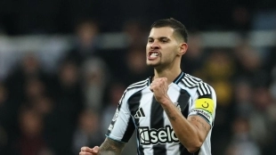 El Newcastle rechaza 65 M€ por Bruno Guimaraes
