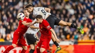 El Valencia quiere aprovechar el descenso del Mallorca