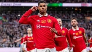 El Manchester United pone precio a Rashford