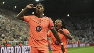 Rashford se despide del Barcelona