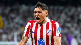 Nahuel Molina, en la rampa de salida