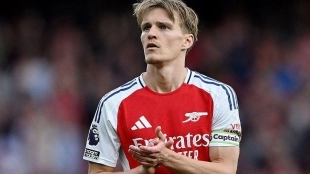 El Arsenal escucha ofertas por Odegaard