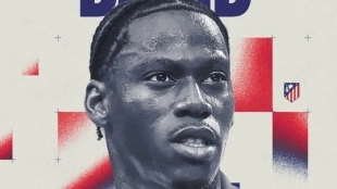 Ya es oficial: Jonathan David, nuevo delantero del Atlético