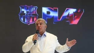 Lautaro Martínez: Laporta confirma que el Barça intentó su fichaje