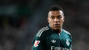 La lesión de Mbappé se queda en un susto