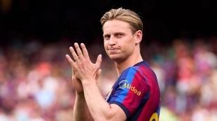 El no del Barcelona por Frenkie de Jong 