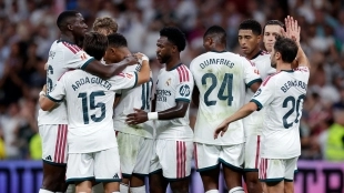 Las notas del Real Madrid en este inicio de temporada