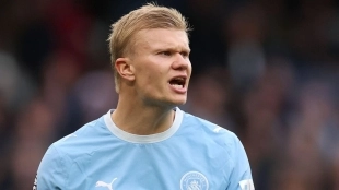 Haaland calienta el Clásico