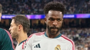 Vinicius se ríe del Barcelona