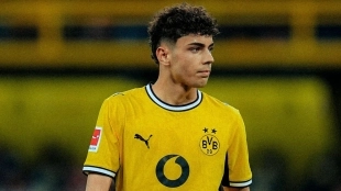 Laporta vigila a la nueva joya del Dortmund