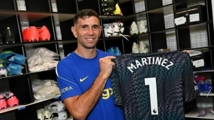 River Plate quiere repatriar al Dibu Martínez