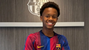 El gran debut de Mika Baza con el FC Barcelona