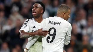 El Real Madrid tiene un problema con Vinicius y Mbappé