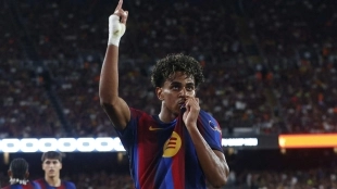 Luis Enrique le hace ojitos a Lamine Yamal