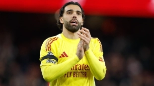 David Raya manda un 'mensaje' al Real Madrid